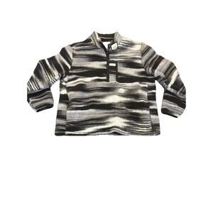 DSG Mens XXL Sherpa 1/4 Zip Pullover Fleece Jacket Lunar Glare Charcoal NWT